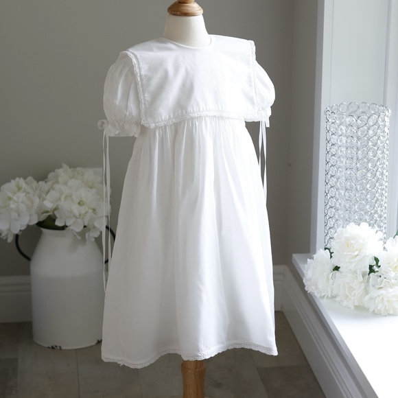 Strasburg Dress Heirloom White Size 2 Special Occasion Wedding Beach Portrait - Picture 1 of 4